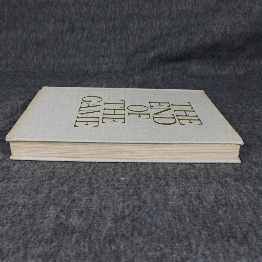 Vintage The End Of The Game Peter Hill Beard White HC Viking 1965 Photography